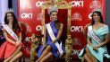 Oricia Domínguez, de Táchira, segunda finalista; Isabella Rodríguez, Miss Venezuela 2018; y Alondra Echeverría, de Yaracuy, primera finalista del evento. Oricia Domínguez, de Táchira, segunda finalista; Isabella Rodríguez, Miss Venezuela 2018; y Alondra Echeverría, de Yaracuy, primera finalista del evento.