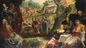 The Worship of the Golden Calf (c1594), óleo sobre lienzo del artista italiano Jacopo Tintoretto. The Worship of the Golden Calf (c1594), óleo sobre lienzo del artista italiano Jacopo Tintoretto.