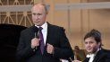 El presidente de Rusia, Vladimir Putin, durante el XIX International Winter Festival Arts Square, en San Petersburgo. El presidente de Rusia, Vladimir Putin, durante el XIX International Winter Festival Arts Square, en San Petersburgo.