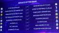 Así quedaron los emparejamientos luego del sorteo llevado a cabo este lunes en Suiza. Así quedaron los emparejamientos luego del sorteo llevado a cabo este lunes en Suiza.