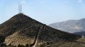 Imagen del muro de divide la frontera entre Tecate, México, y Estados Unidos. Imagen del muro de divide la frontera entre Tecate, México, y Estados Unidos.