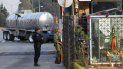 Miembros del Ejército mexicano y policías resguardan las instalaciones de distribución de combustibles en Ciudad de México. Miembros del Ejército mexicano y policías resguardan las instalaciones de distribución de combustibles en Ciudad de México.