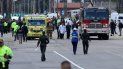 Vista general del lugar donde un carro bomba causó una explosión este jueves. Vista general del lugar donde un carro bomba causó una explosión este jueves.