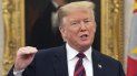 Donald Trump, presidente de los EEUU, habla desde la Oficina Oval de la Casa Blanca. Donald Trump, presidente de los EEUU, habla desde la Oficina Oval de la Casa Blanca.