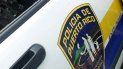 Vista del logo de la Policía de Puerto Rico en un auto. Vista del logo de la Policía de Puerto Rico en un auto.