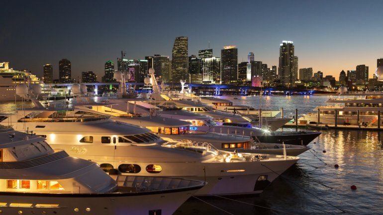 El Miami Yacht Show se realizar&aacute; del 14 al 18 de febrero. 