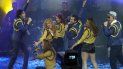 Durante sus inicios, Paulina Rubio, entre otros famosos, perteneció a Timbiriche, que tuvo un concierto de reencuentro en 2007, tras ocho años de ausencia. Durante sus inicios, Paulina Rubio, entre otros famosos, perteneció a Timbiriche, que tuvo un concierto de reencuentro en 2007, tras ocho años de ausencia.