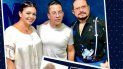 Giselle Casas, Fabio Díaz Vilela y Alfredo Collado en el póster promocional de los premios Sol de Miami. Giselle Casas, Fabio Díaz Vilela y Alfredo Collado en el póster promocional de los premios Sol de Miami.