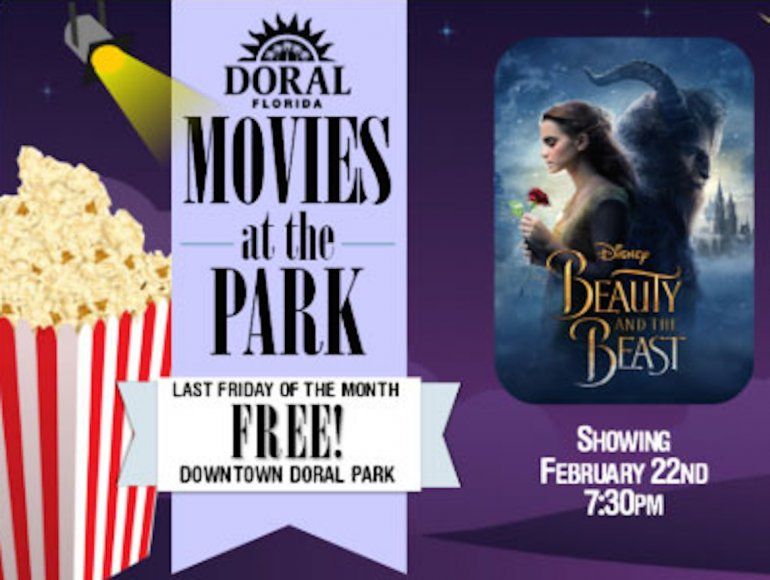 Cine en el parque.