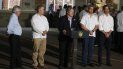 Sebastián Piñera, Iván Duque, Luis Almagro, Mario Abdó Benítez y Juan Guaidó el 22FEN19 en Cúcuta. Sebastián Piñera, Iván Duque, Luis Almagro, Mario Abdó Benítez y Juan Guaidó el 22FEN19 en Cúcuta.