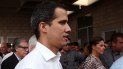 El presidente encargado Juan Guaidó, llega al puente internacional Tienditas este sábado, en Cúcuta. El presidente encargado Juan Guaidó, llega al puente internacional Tienditas este sábado, en Cúcuta.