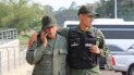 Foto facilitada por Migración Colombia que muestra a dos miembros de la Guardia Nacional Bolivariana (GNB) que desertaron, en Cucuta, Colombia, el 23 de febrero de 2019. Foto facilitada por Migración Colombia que muestra a dos miembros de la Guardia Nacional Bolivariana (GNB) que desertaron, en Cucuta, Colombia, el 23 de febrero de 2019.