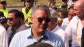 Iván Duque, presidente de Colombia, es visto el 23 de febrero de 2019 en Cúcuta, ciudad fronteriza con Venezuela. Iván Duque, presidente de Colombia, es visto el 23 de febrero de 2019 en Cúcuta, ciudad fronteriza con Venezuela.