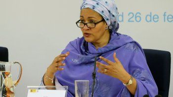 Amina Mohammed, vicesecretaria general de la ONU.