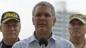 El presidente colombiano, Iván Duque, condenó el incidente con granada en el departamento de Arauca y dijo a los guerrilleros que no nos vamos a dejar, jamás, amedrentar por el terrorismo. El presidente colombiano, Iván Duque, condenó el incidente con granada en el departamento de Arauca y dijo a los guerrilleros que no nos vamos a dejar, jamás, amedrentar por el terrorismo.