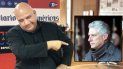 Juan Juan Almeida señala luna foto del designado gobernante cubano Miguel Díaz-Canel. Juan Juan Almeida señala luna foto del designado gobernante cubano Miguel Díaz-Canel.