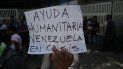 Trabajadores de un hospital de Venezuela se manifiestan el jueves 14 de marzo de 2019, para pedir el ingreso de ayuda humanitaria al país caribeño. Trabajadores de un hospital de Venezuela se manifiestan el jueves 14 de marzo de 2019, para pedir el ingreso de ayuda humanitaria al país caribeño.