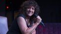 La cantante y compositora española, Rosana. La cantante y compositora española, Rosana.