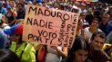 Venezolanos protestan contra Nicolás Maduro en Caracas. Venezolanos protestan contra Nicolás Maduro en Caracas.