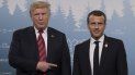 En la imagen, el presidente francés, Emmanuel Macron (d), junto a su homólogo estadounidense, Donald Trump (i). En la imagen, el presidente francés, Emmanuel Macron (d), junto a su homólogo estadounidense, Donald Trump (i).