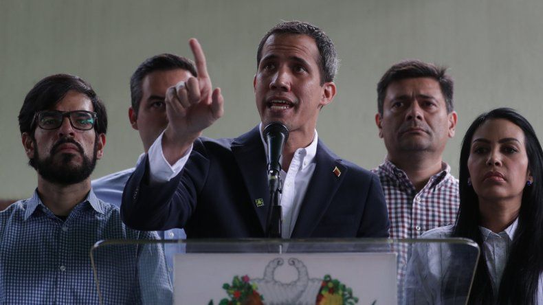 Juan Guaidó, presidente encargado de Venezuela.
