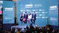 Fabiana Rosales, Primera Dama de Venezuela, habla durante el Foro por la Democracia en Chile. La opositora cubana Rosa María Payá también hizo parte del evento. Fabiana Rosales, Primera Dama de Venezuela, habla durante el Foro por la Democracia en Chile. La opositora cubana Rosa María Payá también hizo parte del evento.
