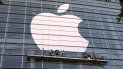 El logotipo de Apple visto en un edificio en San Francisco. El logotipo de Apple visto en un edificio en San Francisco.