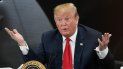 El presidente de los Estados Unidos, Donald Trump, habla en una rueda de prensa. El presidente de los Estados Unidos, Donald Trump, habla en una rueda de prensa.