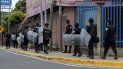 Efectivos de la Policía de Daniel Ortega refuerzan la presencia en las calles ante la protesta contra el régimen sandinista. Efectivos de la Policía de Daniel Ortega refuerzan la presencia en las calles ante la protesta contra el régimen sandinista.