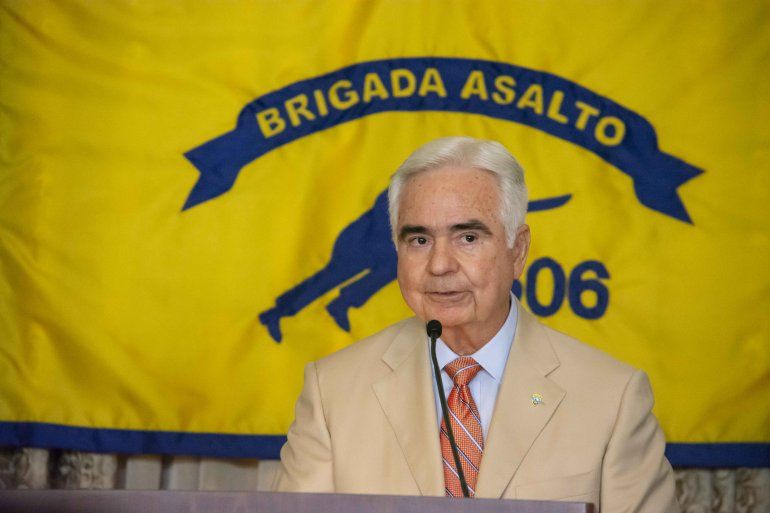 Johnny L&oacute;pez de la Cruz, presidente de la Brigada de Asalto 2506.