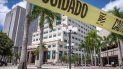 Vista del edificio de la corte federal de Miami, en el sur de la Florida. Vista del edificio de la corte federal de Miami, en el sur de la Florida.