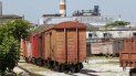 Fotografía de archivo fechada en agosto de 2018 de varios vagones de ferrocarril parados en la terminal de trenes en La Habana, Cuba. Fotografía de archivo fechada en agosto de 2018 de varios vagones de ferrocarril parados en la terminal de trenes en La Habana, Cuba.