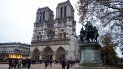 Fachada de la Catedral Notre Dame, París. Fachada de la Catedral Notre Dame, París.