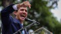 Juan Guaidó, presidente encargado de Venezuela, se dirige a sus simpatizantes durante un cabildo abierto en el municipio de Chacao, en Caracas, el 19 de abril de 2019. Juan Guaidó, presidente encargado de Venezuela, se dirige a sus simpatizantes durante un cabildo abierto en el municipio de Chacao, en Caracas, el 19 de abril de 2019.