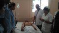 Fotografía publicada por el medio estatal cubano TV Yumurí de uno de los heridos en el accidente de tránsito ocurrido este 25 de abril de 2019 en Jagüey Grande, en la occidental provincia de Matanzas. Fotografía publicada por el medio estatal cubano TV Yumurí de uno de los heridos en el accidente de tránsito ocurrido este 25 de abril de 2019 en Jagüey Grande, en la occidental provincia de Matanzas.