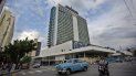Vista del hotel Tryp Habana Libre, operado por la cadena española Meliá en La Habana, Cuba. Vista del hotel Tryp Habana Libre, operado por la cadena española Meliá en La Habana, Cuba.