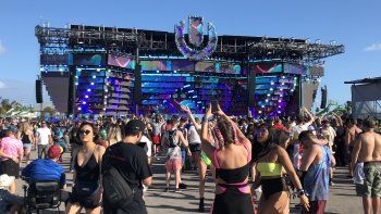 Más de 60.000 jóvenes acudieron al Ultra Music Fest cada uno de los tres días.