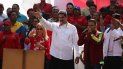 Maduro durante un acto en el Palacio de Miraflores de Caracas convocado para conmemorar el primer aniversario de su victoria en las elecciones presidenciales del 20 de mayo de 2018. Maduro durante un acto en el Palacio de Miraflores de Caracas convocado para conmemorar el primer aniversario de su victoria en las elecciones presidenciales del 20 de mayo de 2018.