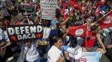 Manifestantes en EEUU a favor de DACA. Manifestantes en EEUU a favor de DACA.