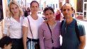 Los periodistas Sol García, Iris Mariño, Inalkis Rodríguez y Henry Constantín. Los periodistas Sol García, Iris Mariño, Inalkis Rodríguez y Henry Constantín.
