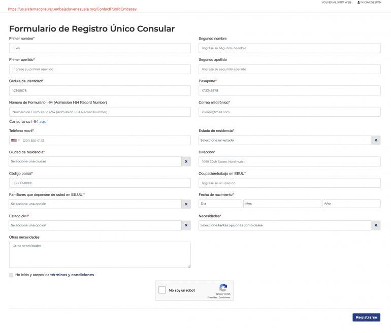 Claves Para Entender El Nuevo Registro Único Consular De Venezolanos En Eeuu 3073