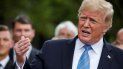 Donald Trump, presidente de los EEUU, ofrece declaraciones a la prensa en el jardín sur de la Casa Blanca, en Washington D.C. Donald Trump, presidente de los EEUU, ofrece declaraciones a la prensa en el jardín sur de la Casa Blanca, en Washington D.C.