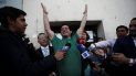 El diseñador informático Paúl Ceglia (cen.) reacciona ante la prensa después de que la Corte Nacional de Justicia de Ecuador ordenara su libertad este 11 de junio de 2019, en Quito. El diseñador informático Paúl Ceglia (cen.) reacciona ante la prensa después de que la Corte Nacional de Justicia de Ecuador ordenara su libertad este 11 de junio de 2019, en Quito.