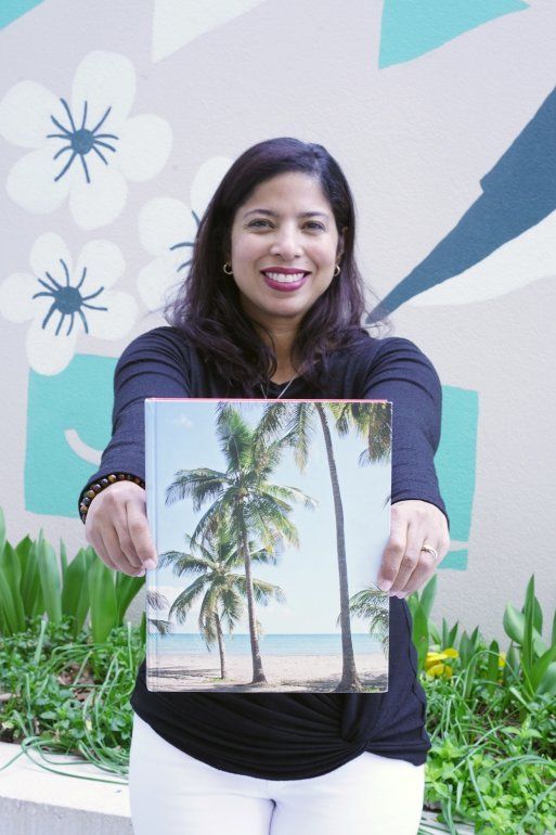 La escritora puertorriqueña Jessica van Dop de Jesús. 