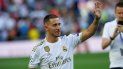 El centrocampista belga Eden Hazard durante su presentación como nuevo jugador del Real Madrid. El centrocampista belga Eden Hazard durante su presentación como nuevo jugador del Real Madrid.