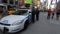 Policías patrullan en Times Square, Nueva York. Policías patrullan en Times Square, Nueva York.