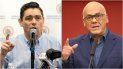 El embajador de Juan Guaidó en EEUU, Carlos Vecchio (i) y el ministro de Comunicación del régimen venezolano, Jorge Rodríguez (d). El embajador de Juan Guaidó en EEUU, Carlos Vecchio (i) y el ministro de Comunicación del régimen venezolano, Jorge Rodríguez (d).