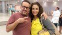 René Fonseca y Sophia Lacayo, en el Aeropuerto Internacional de Miami, el pasado 17 de junio. René Fonseca y Sophia Lacayo, en el Aeropuerto Internacional de Miami, el pasado 17 de junio.