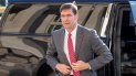Mark T. Esper a su llegada al Pentágono en Arlington, Virginia, Estados Unidos, este 24 de junio de 2019. Mark T. Esper a su llegada al Pentágono en Arlington, Virginia, Estados Unidos, este 24 de junio de 2019.