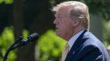 El presidente de EEUU, Donald Trump, habla desde los jardines de la Casa Blanca, en Washington. El presidente de EEUU, Donald Trump, habla desde los jardines de la Casa Blanca, en Washington.
